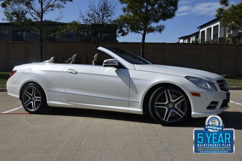 2013 Mercedes-Benz E 550 CONVERTIBLE 73K MILES NV BK/CAM FRESH TRADE  
