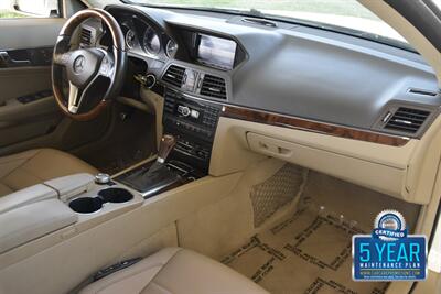 2013 Mercedes-Benz E 550 CONVERTIBLE 73K MILES NV BK/CAM FRESH TRADE   - Photo 26 - Stafford, TX 77477