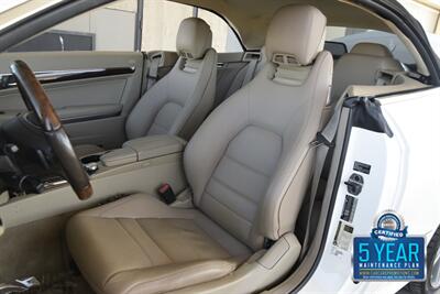 2013 Mercedes-Benz E 550 CONVERTIBLE 73K MILES NV BK/CAM FRESH TRADE   - Photo 29 - Stafford, TX 77477