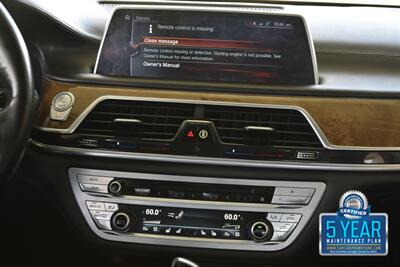 2016 BMW 750i NAV BK/CAM EXEC PKG PREM/SPTS FRESH TRADE IN   - Photo 27 - Stafford, TX 77477