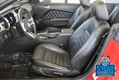 2010 Ford Mustang GT PREMIUM AUTO CONV LTHR 46K LOW MILES CLEAN   - Photo 26 - Stafford, TX 77477