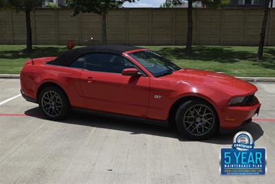 2010 Ford Mustang GT PREMIUM AUTO CONV LTHR 46K LOW MILES CLEAN   - Photo 22 - Stafford, TX 77477