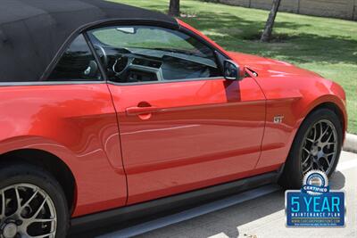 2010 Ford Mustang GT PREMIUM AUTO CONV LTHR 46K LOW MILES CLEAN   - Photo 18 - Stafford, TX 77477