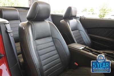 2010 Ford Mustang GT PREMIUM AUTO CONV LTHR 46K LOW MILES CLEAN   - Photo 29 - Stafford, TX 77477