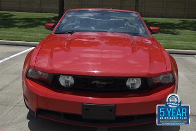 2010 Ford Mustang GT PREMIUM AUTO CONV LTHR 46K LOW MILES CLEAN   - Photo 2 - Stafford, TX 77477