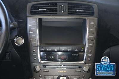 2009 Lexus IS 250 LOADED LTHR ROOF 76K ORIG LOW MILES CLEAN   - Photo 27 - Stafford, TX 77477