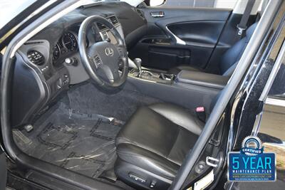 2009 Lexus IS 250 LOADED LTHR ROOF 76K ORIG LOW MILES CLEAN   - Photo 30 - Stafford, TX 77477