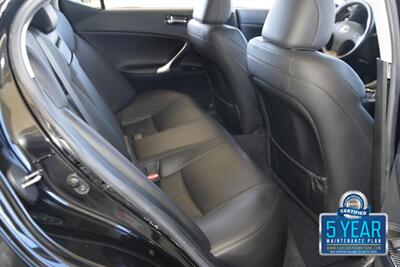 2009 Lexus IS 250 LOADED LTHR ROOF 76K ORIG LOW MILES CLEAN   - Photo 37 - Stafford, TX 77477