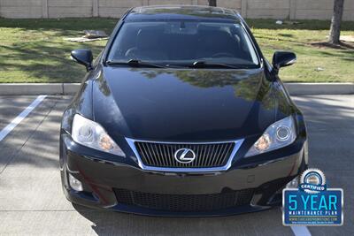 2009 Lexus IS 250 LOADED LTHR ROOF 76K ORIG LOW MILES CLEAN   - Photo 2 - Stafford, TX 77477