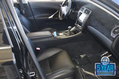 2009 Lexus IS 250 LOADED LTHR ROOF 76K ORIG LOW MILES CLEAN   - Photo 31 - Stafford, TX 77477