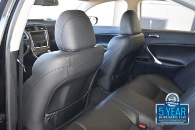 2009 Lexus IS 250 LOADED LTHR ROOF 76K ORIG LOW MILES CLEAN   - Photo 34 - Stafford, TX 77477
