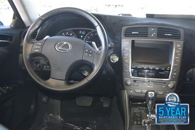 2009 Lexus IS 250 LOADED LTHR ROOF 76K ORIG LOW MILES CLEAN   - Photo 24 - Stafford, TX 77477