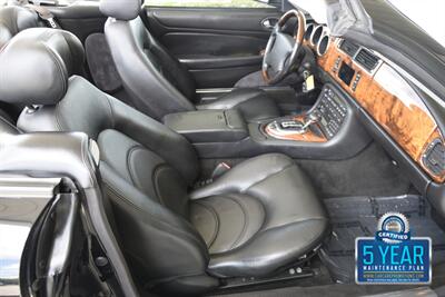 2005 Jaguar XKR SUPERCHARGED CONVERTIBLE 76K LOW MILES FRESH TRADE   - Photo 42 - Stafford, TX 77477