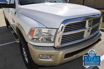 2012 RAM 3500 LARAMIE LONGHORN CUMMINS DIESEL 4X4 LTHR BK/CAM   - Photo 11 - Stafford, TX 77477