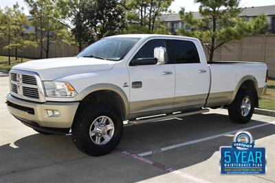 2012 RAM 3500 LARAMIE LONGHORN CUMMINS DIESEL 4X4 LTHR BK/CAM   - Photo 5 - Stafford, TX 77477