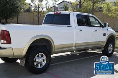 2012 RAM 3500 LARAMIE LONGHORN CUMMINS DIESEL 4X4 LTHR BK/CAM   - Photo 19 - Stafford, TX 77477