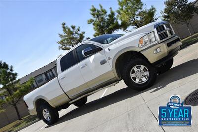 2012 RAM 3500 LARAMIE LONGHORN CUMMINS DIESEL 4X4 LTHR BK/CAM   - Photo 48 - Stafford, TX 77477