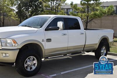 2012 RAM 3500 LARAMIE LONGHORN CUMMINS DIESEL 4X4 LTHR BK/CAM   - Photo 7 - Stafford, TX 77477