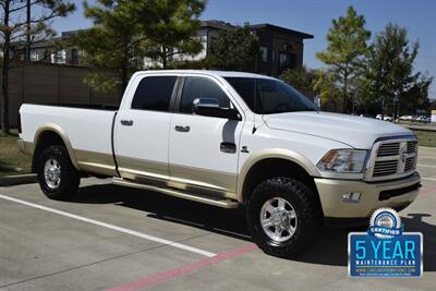 2012 RAM 3500 LARAMIE LONGHORN CUMMINS DIESEL 4X4 LTHR BK/CAM   - Photo 4 - Stafford, TX 77477