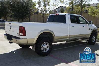 2012 RAM 3500 LARAMIE LONGHORN CUMMINS DIESEL 4X4 LTHR BK/CAM   - Photo 17 - Stafford, TX 77477