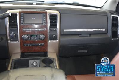 2012 RAM 3500 LARAMIE LONGHORN CUMMINS DIESEL 4X4 LTHR BK/CAM   - Photo 28 - Stafford, TX 77477