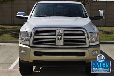 2012 RAM 3500 LARAMIE LONGHORN CUMMINS DIESEL 4X4 LTHR BK/CAM   - Photo 2 - Stafford, TX 77477