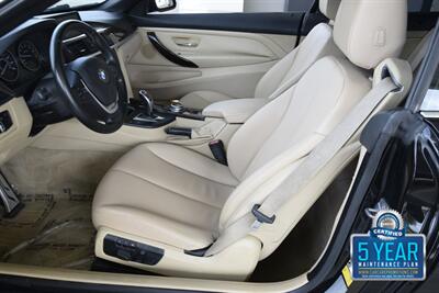 2017 BMW 430i CONVERTIBLE PREM PKG NAV HWY MILES LADY OWNED   - Photo 28 - Stafford, TX 77477