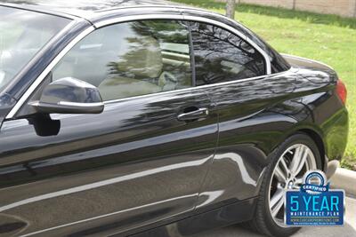2017 BMW 430i CONVERTIBLE PREM PKG NAV HWY MILES LADY OWNED   - Photo 9 - Stafford, TX 77477