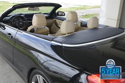2017 BMW 430i CONVERTIBLE PREM PKG NAV HWY MILES LADY OWNED   - Photo 22 - Stafford, TX 77477