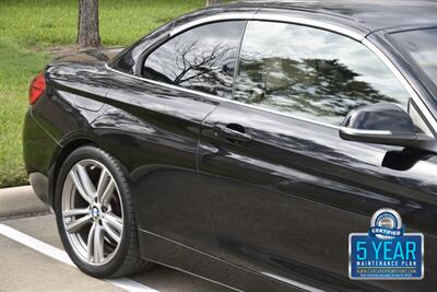 2017 BMW 430i CONVERTIBLE PREM PKG NAV HWY MILES LADY OWNED   - Photo 8 - Stafford, TX 77477