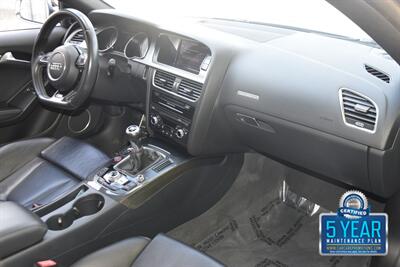 2013 Audi S5 3.0T QUATTRO PRESTIGE 6SPD MANUAL FRESH TRADE IN   - Photo 25 - Stafford, TX 77477