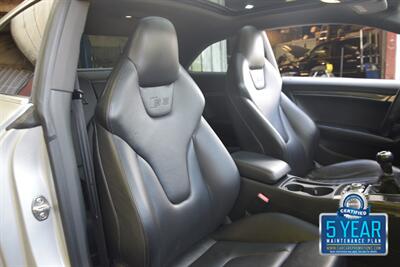 2013 Audi S5 3.0T QUATTRO PRESTIGE 6SPD MANUAL FRESH TRADE IN   - Photo 29 - Stafford, TX 77477