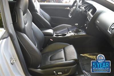 2013 Audi S5 3.0T QUATTRO PRESTIGE 6SPD MANUAL FRESH TRADE IN   - Photo 27 - Stafford, TX 77477