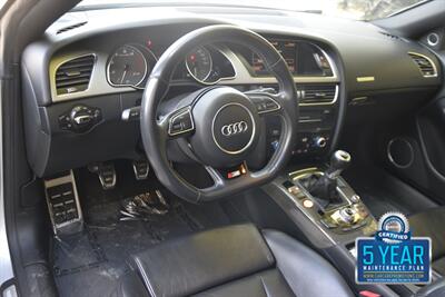2013 Audi S5 3.0T QUATTRO PRESTIGE 6SPD MANUAL FRESH TRADE IN   - Photo 24 - Stafford, TX 77477