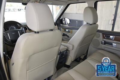 2016 Land Rover LR4 HSE LUX NAV BK/CAM HTD STS ROOF FRESH TRADE   - Photo 34 - Stafford, TX 77477
