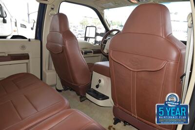 2008 Ford F-350 Super Duty KING RANCH CREW DIESEL 4X4 94K MILES   - Photo 34 - Stafford, TX 77477
