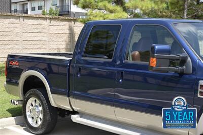 2008 Ford F-350 Super Duty KING RANCH CREW DIESEL 4X4 94K MILES   - Photo 8 - Stafford, TX 77477