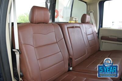 2008 Ford F-350 Super Duty KING RANCH CREW DIESEL 4X4 94K MILES   - Photo 38 - Stafford, TX 77477