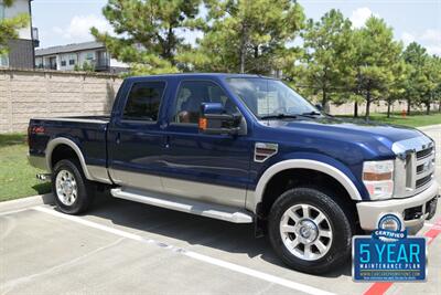 2008 Ford F-350 Super Duty KING RANCH CREW DIESEL 4X4 94K MILES   - Photo 4 - Stafford, TX 77477