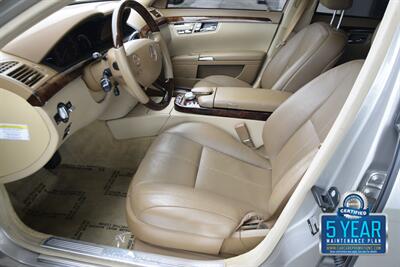 2007 Mercedes-Benz S 550 NAV ROOF HTD STS 73K LOW MILES NEW TRADE   - Photo 31 - Stafford, TX 77477