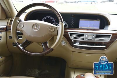 2007 Mercedes-Benz S 550 NAV ROOF HTD STS 73K LOW MILES NEW TRADE   - Photo 25 - Stafford, TX 77477