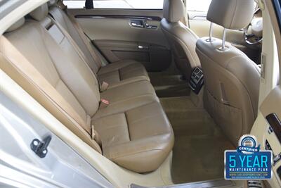 2007 Mercedes-Benz S 550 NAV ROOF HTD STS 73K LOW MILES NEW TRADE   - Photo 38 - Stafford, TX 77477