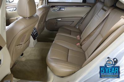 2007 Mercedes-Benz S 550 NAV ROOF HTD STS 73K LOW MILES NEW TRADE   - Photo 37 - Stafford, TX 77477