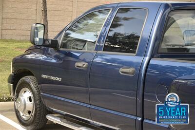 2004 Dodge Ram 3500 SLT QUAD 5.9L DIESEL DUALLY TRUCK 108K LOW MILES   - Photo 17 - Stafford, TX 77477