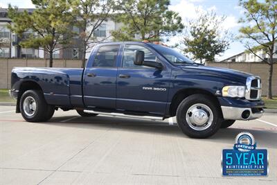 2004 Dodge Ram 3500 SLT QUAD 5.9L DIESEL DUALLY TRUCK 108K LOW MILES   - Photo 1 - Stafford, TX 77477