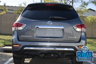 2015 Nissan Pathfinder PLATINUM EDI LTHR NAV BK/CAM ROOF HTD SEAT 3rd ROW   - Photo 22 - Stafford, TX 77477