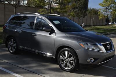 2015 Nissan Pathfinder PLATINUM EDI LTHR NAV BK/CAM ROOF HTD SEAT 3rd ROW   - Photo 4 - Stafford, TX 77477