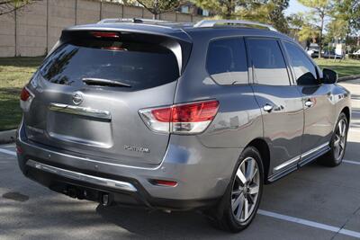 2015 Nissan Pathfinder PLATINUM EDI LTHR NAV BK/CAM ROOF HTD SEAT 3rd ROW   - Photo 14 - Stafford, TX 77477