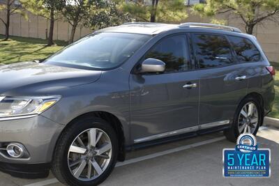 2015 Nissan Pathfinder PLATINUM EDI LTHR NAV BK/CAM ROOF HTD SEAT 3rd ROW   - Photo 7 - Stafford, TX 77477