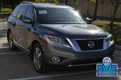 2015 Nissan Pathfinder PLATINUM EDI LTHR NAV BK/CAM ROOF HTD SEAT 3rd ROW   - Photo 12 - Stafford, TX 77477